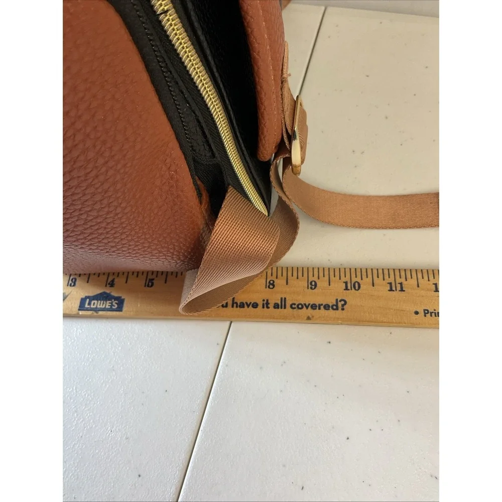Itzy‎ Ritzy  Coffee&Cream Chevron Boss Backpack Diaper Bag Large Capacity Pad